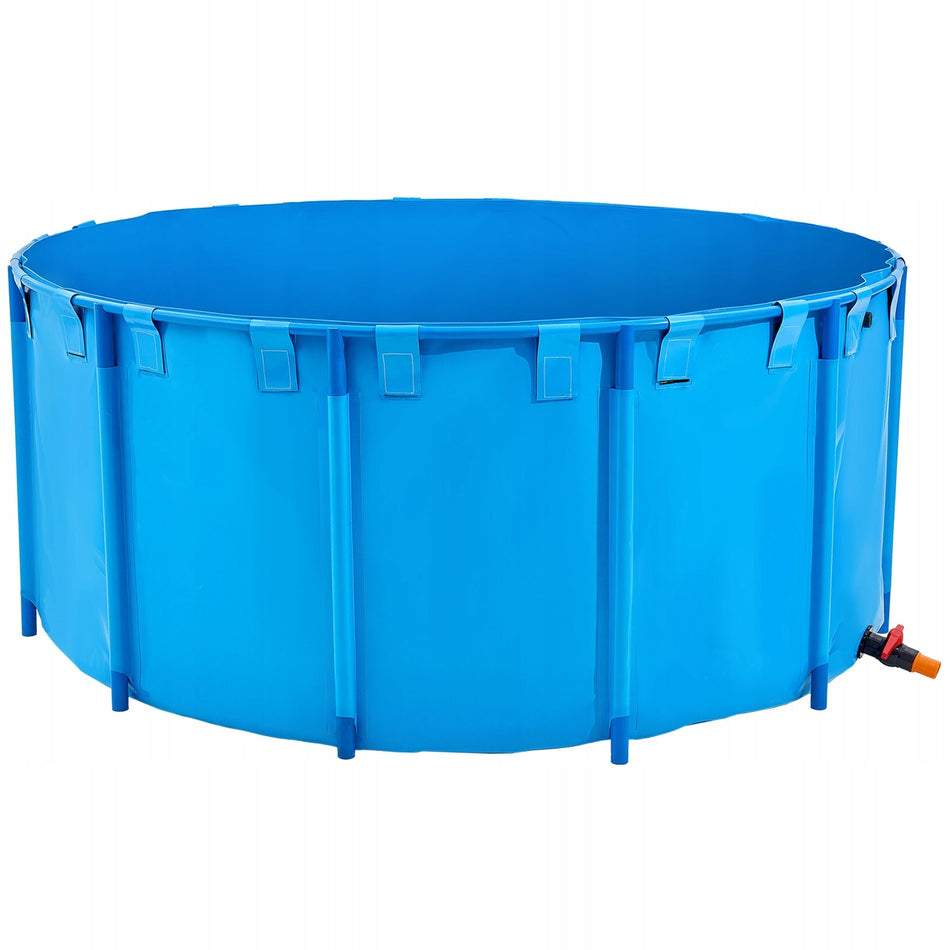 VEVOR 5000L PVC FISH POND FOLDABLE KOI CARP AQUARIUM STURDY