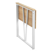 VEVOR SMALL FOLDING DESK 80X48 CM WOODEN TOP STABLE FOLDING DESK