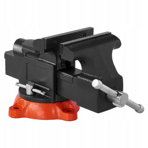 VEVOR BENCH VISE 5-INCH HEAVY-DUTY 360 ROTATING PIPE JAWS BEST