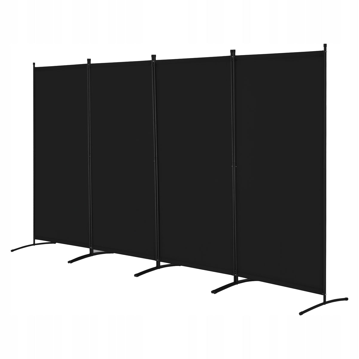 VEVOR 4-PANEL FOLDING PARTITION STRONG OXFORD BLACK FRAME
