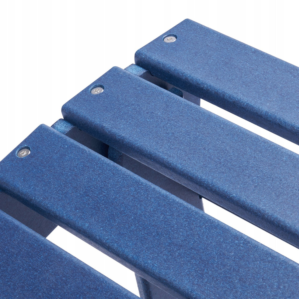 VEVOR FOLDABLE HDPE ADIRONDACK CHAIR OTTOMAN BLUE 475X480X350MM