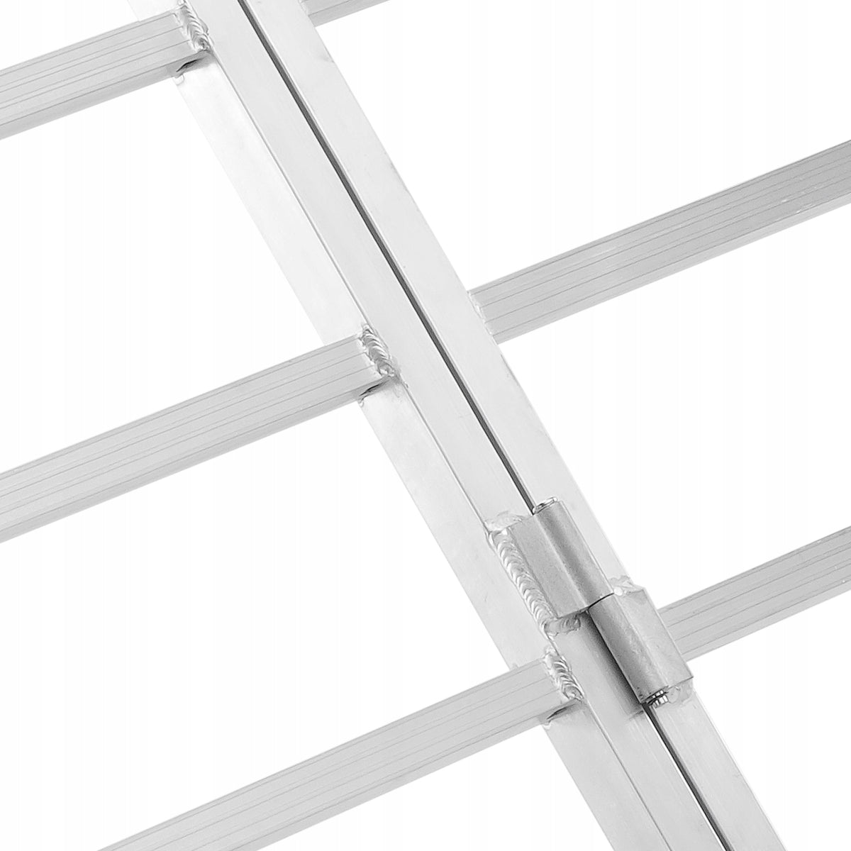 VEVOR ALUMINUM RAMPS TRIPLE FOLDING RAMP 1500LBS WITH STRAPS