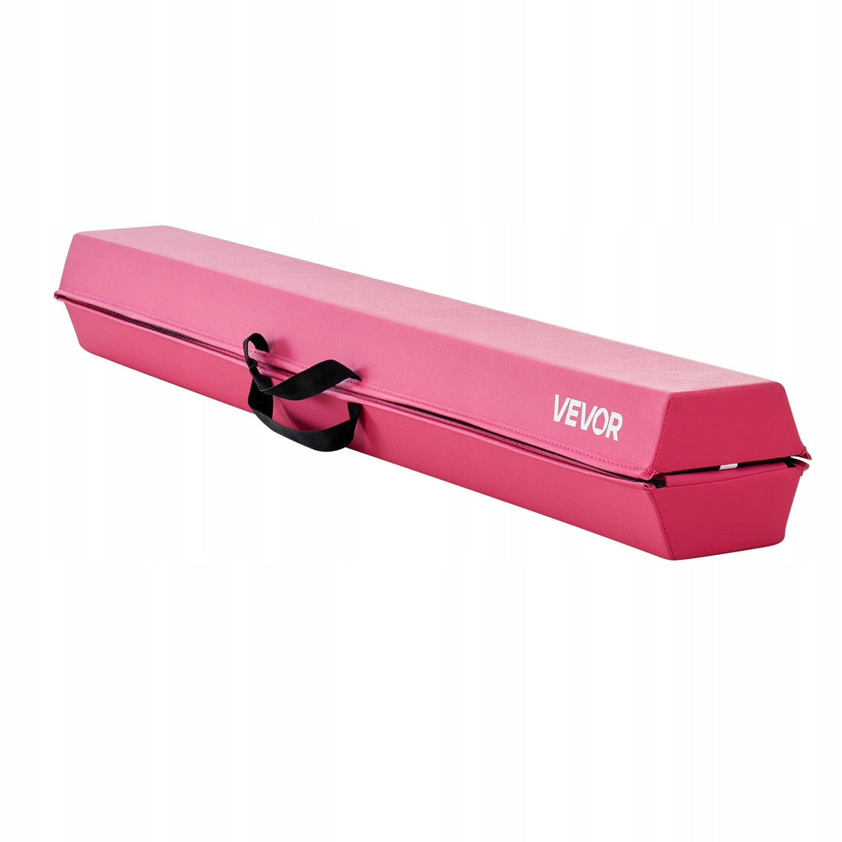 VEVOR FOLDABLE KIDS GYMNASTICS BALANCE BEAM 233 CM PINK 90.7 KG CAPACITY