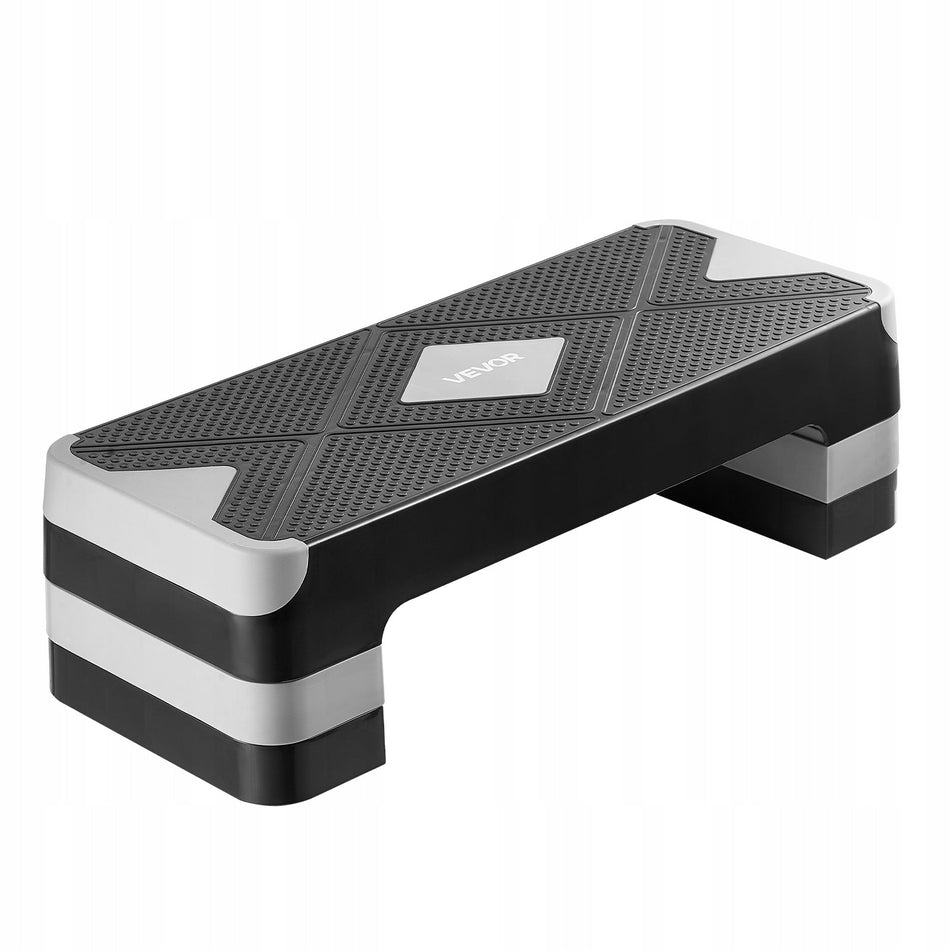 VEVOR AEROBIC EXERCISE STEP ADJUSTABLE 3 LEVELS NON-SLIP