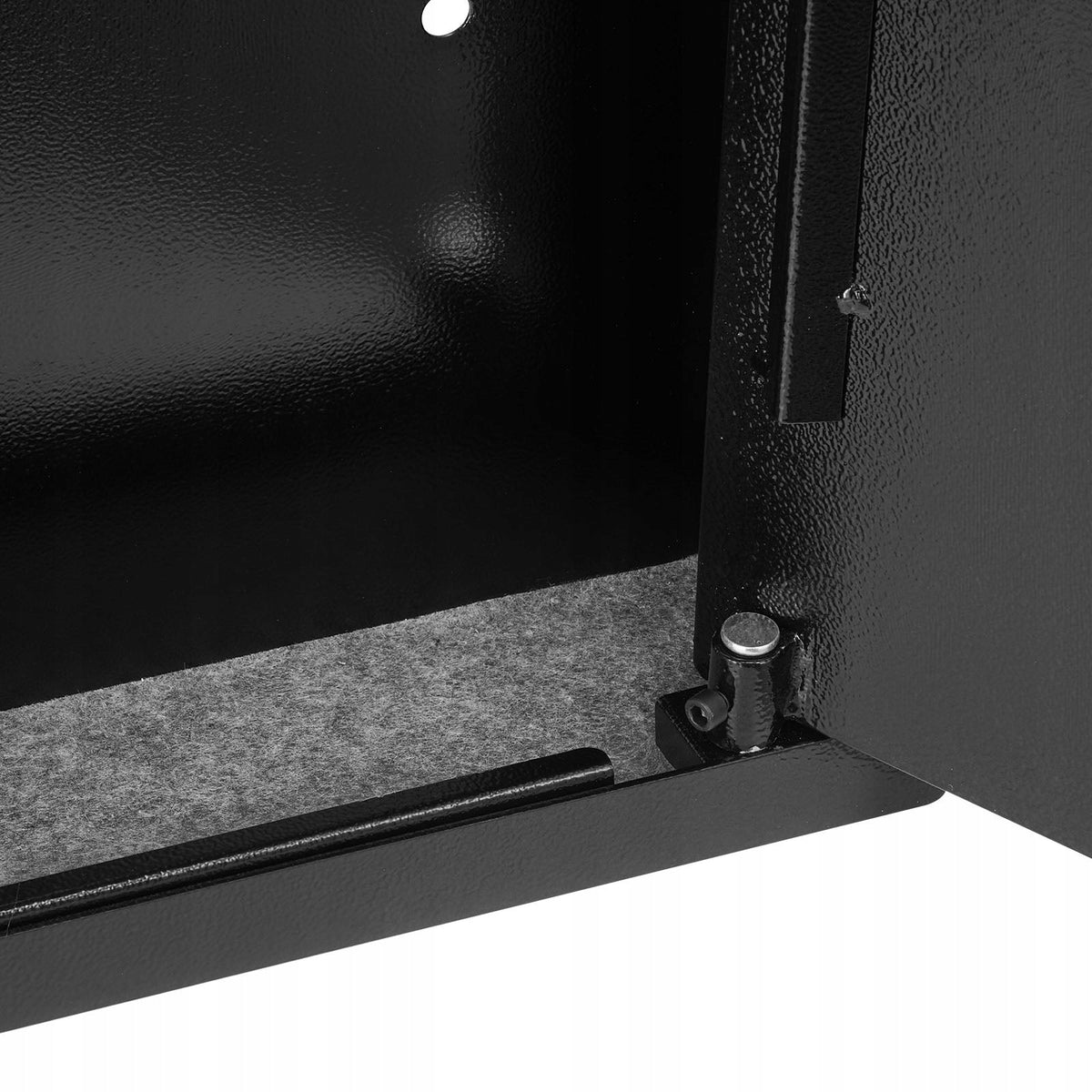 VEVOR WALL SAFE WITH PASSWORD AND KEY STRONG STEEL WITH ALARM AND SHELVES