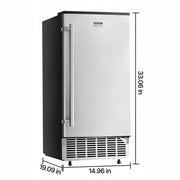 VEVOR 36KG/DAY UNDERCOUNTER ICE MAKER POWERFUL PROFESSIONAL