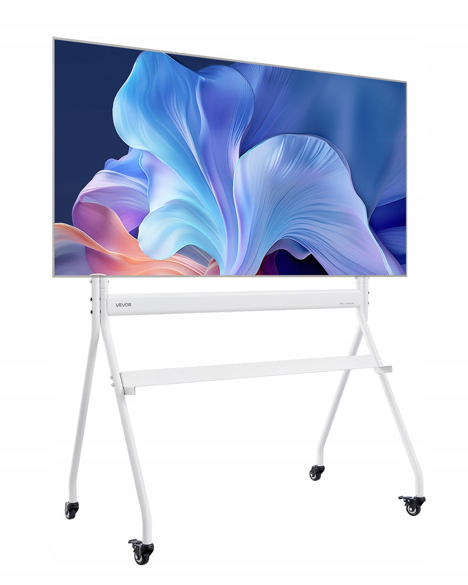 VEVOR TV STAND 35-100 INCHES HEAVY-DUTY MOBILE CART ADJUSTABLE