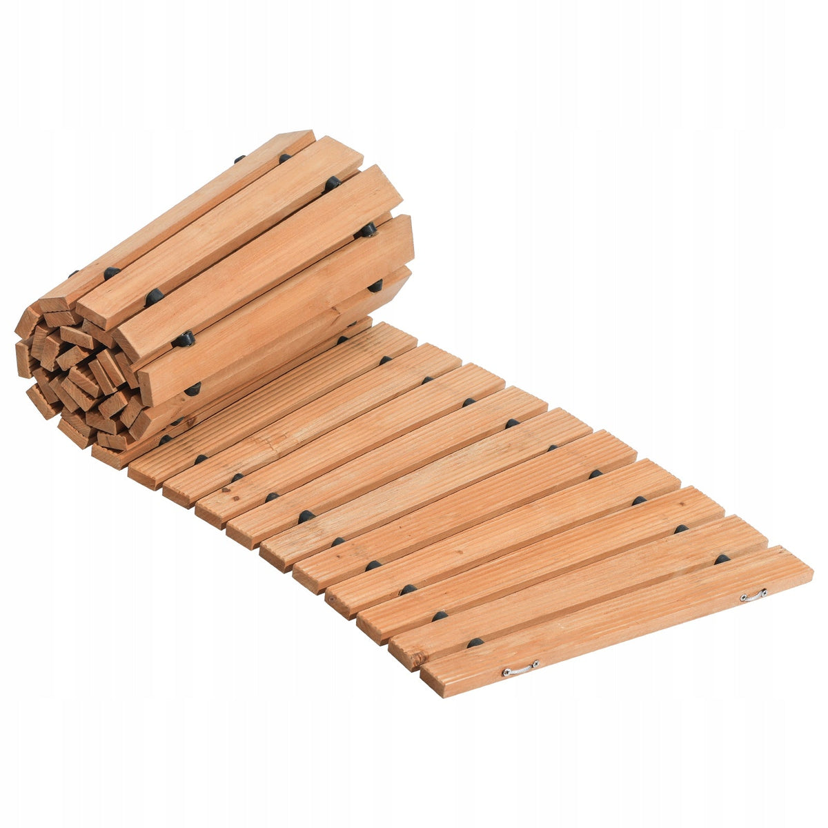 VEVOR FOLDABLE WOODEN GARDEN PATHWAY 218X43 CM STURDY AND DURABLE