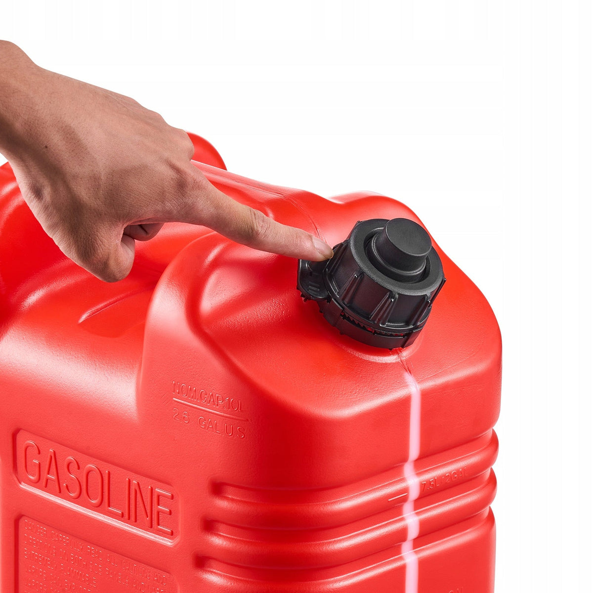 VEVOR 2X19L FUEL CANS WITH SPOUT STRONG LEAKPROOF HDPE