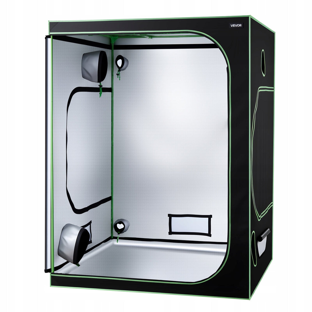 VEVOR 150X150X200 CM PROFESSIONAL REFLECTIVE GROW TENT