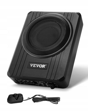 VEVOR UNDERSEAT CAR SUBWOOFER 400W 8 INCH SLIM AMPLIFIER