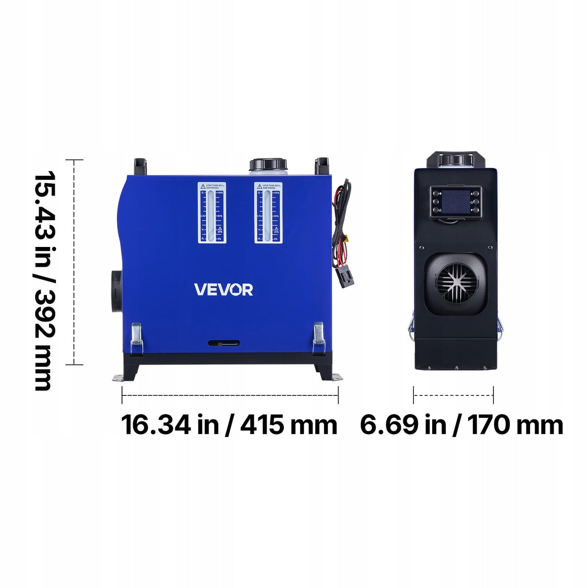 VEVOR DIESEL AIR HEATER 12-24V 5-8KW PORTABLE PREMIUM