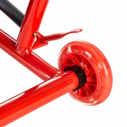 VEVOR DRIFTER TRIKE THREE-WHEELED SCOOTER 60 KG ADJUSTABLE STRONG RED