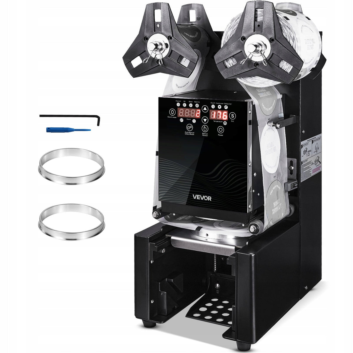 CUP SEALER VEVOR 500-650 CUPS/H PROFESSIONAL CUP SEALING MACHINE