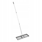 VEVOR 213 CM PROFESSIONAL LAWN RAKE WITH HANDLE AND BASE