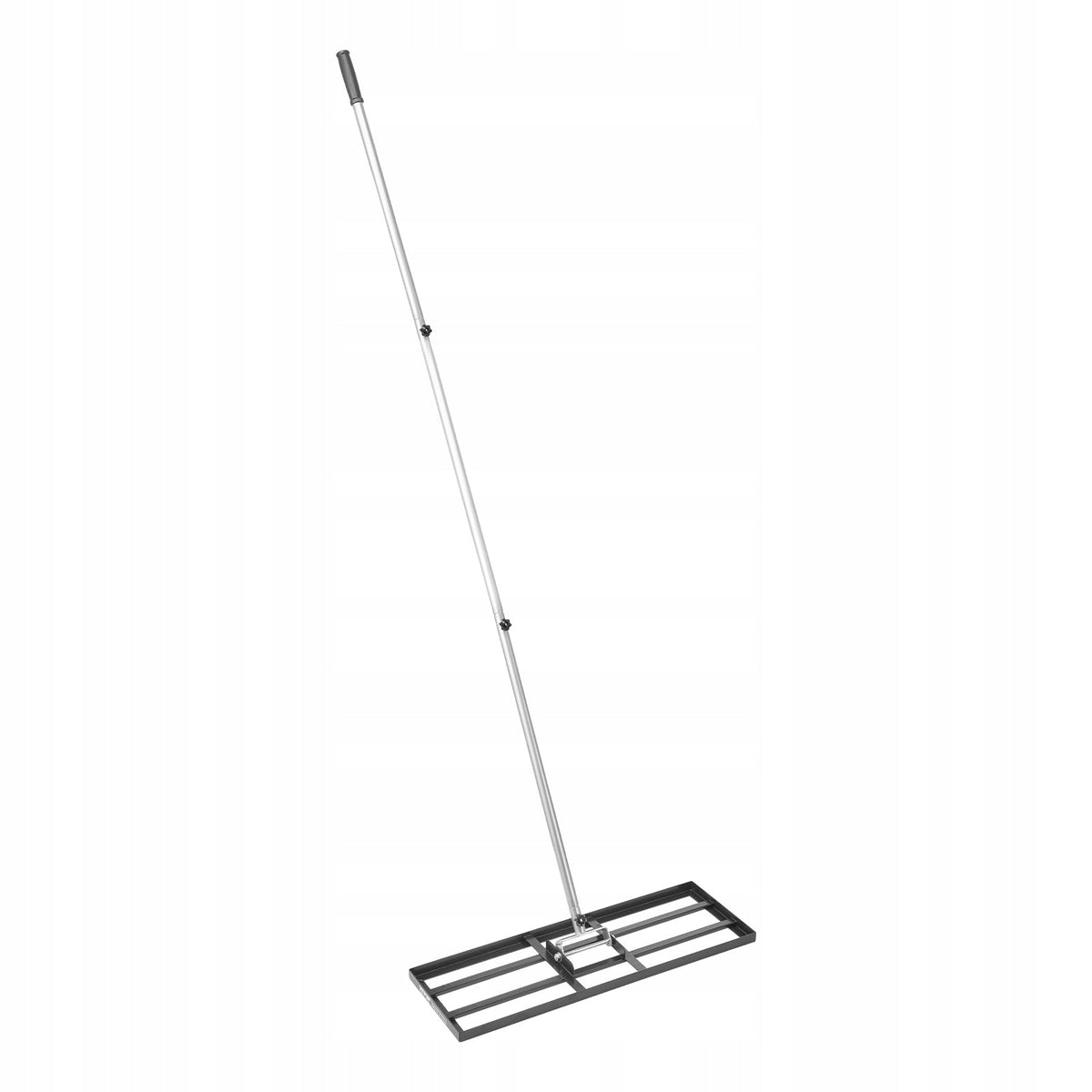 VEVOR 213 CM PROFESSIONAL LAWN RAKE WITH HANDLE AND BASE