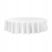 VEVOR 10 PACK ROUND TABLECLOTHS 2286 MM POLYESTER WRINKLE-FREE PREMIUM