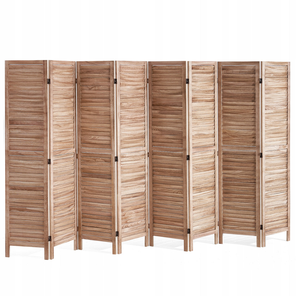 VEVOR 8-PANEL WOODEN FOLDING ROOM DIVIDER STURDY TOP QUALITY