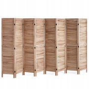 VEVOR 8-PANEL WOODEN FOLDING ROOM DIVIDER STURDY TOP QUALITY