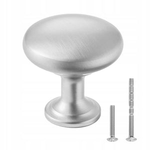 VEVOR FURNITURE KNOBS 25 PCS 28 MM ZINC ALLOY NICKEL STRONG SOLID