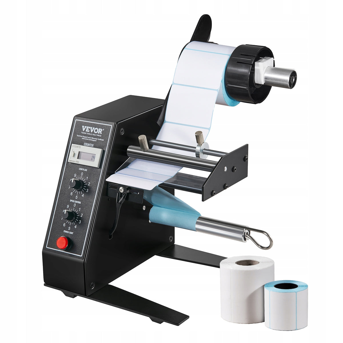 VEVOR AUTOMATIC LABEL DISPENSER 15-125MM STRONG SPEED ADJUSTMENT