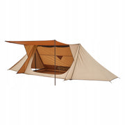 VEVOR LIGHTWEIGHT CAMPING TENT WITH STOVE JACK AND 2 POLES