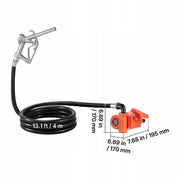 VEVOR FUEL PUMP 12V 57L/MIN CAST IRON DIESEL PUMP WITH MANUAL
