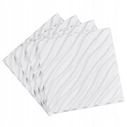 VEVOR 3D WALL PANELS SET OF 12 PIECES 50X50 CM STRONG MODERN DESIGN