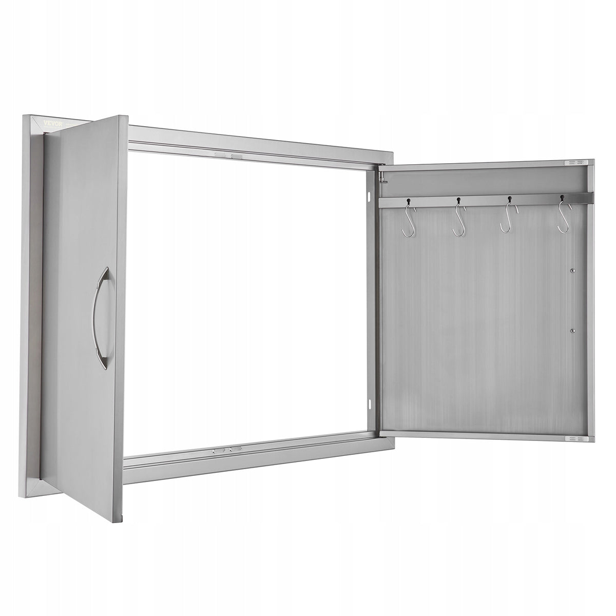 VEVOR BBQ ACCESS DOOR 990X660 MM DOUBLE PREMIUM STAINLESS STEEL