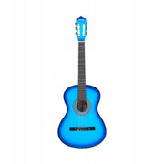 VEVOR ACOUSTIC GUITAR 38 INCH 960 MM WOODEN STARTER KIT BLUE