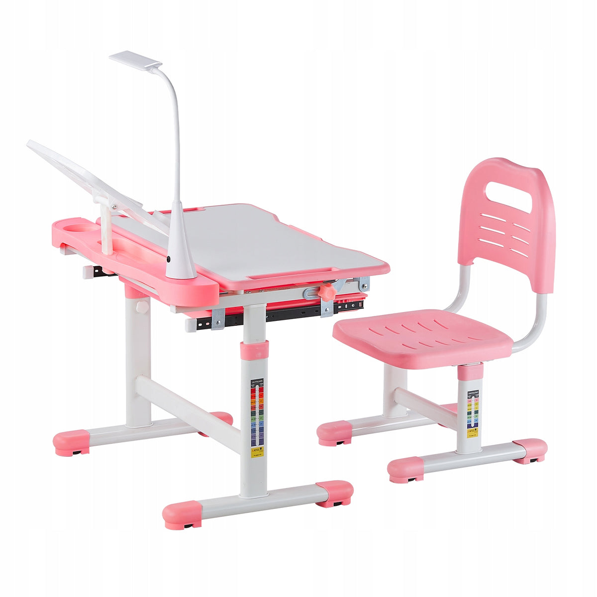 VEVOR KIDS DESK SET ADJUSTABLE ERGONOMIC DESK & CHAIR