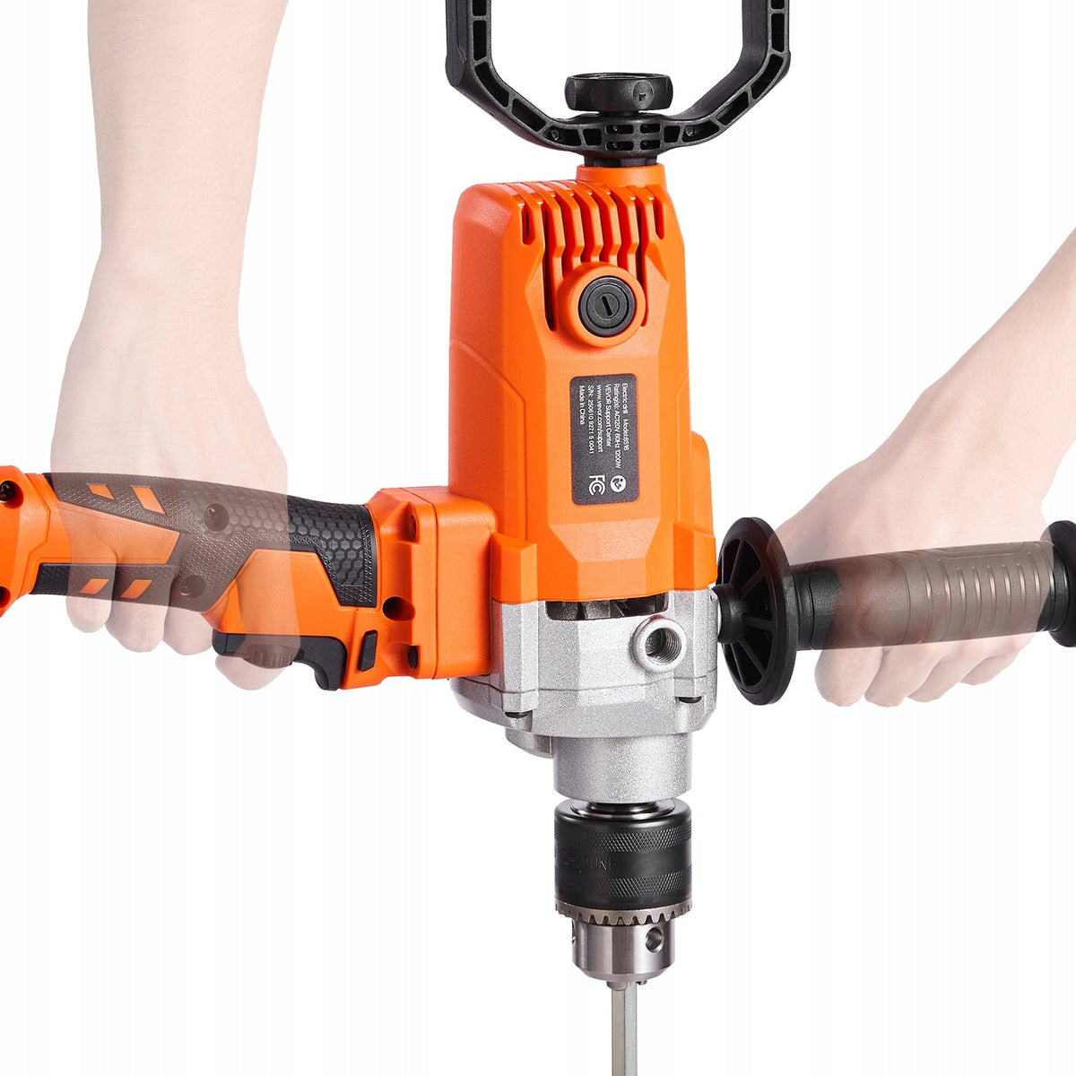VEVOR 15-89 MM 1200W ELECTRIC DRILL WITH MIXER ADJUSTMENT