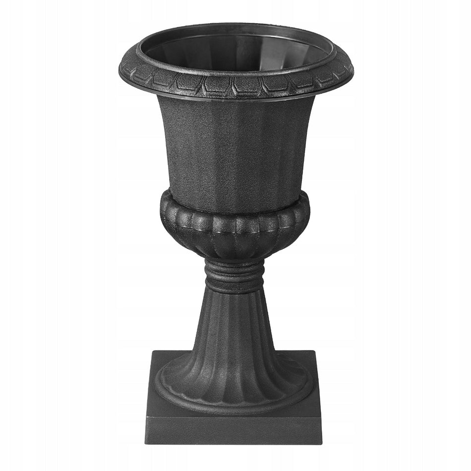 VEVOR PLASTIC PLANT POT STAND 25X42 CM 2 PACK LIGHTWEIGHT DURABLE BLACK