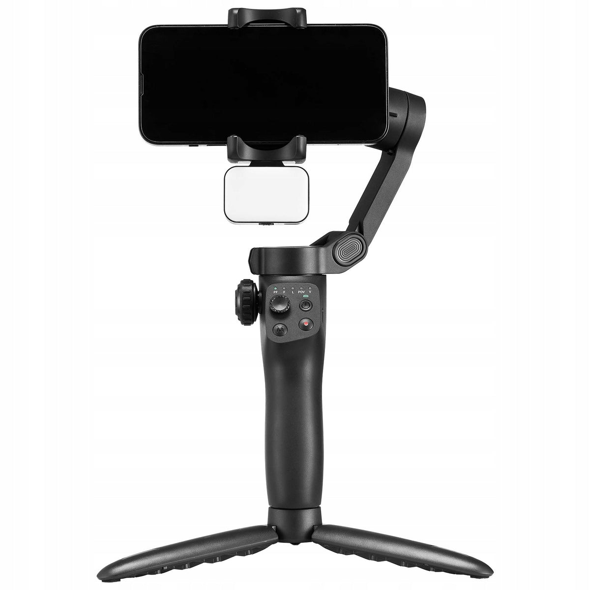 VEVOR PROFESSIONAL 3-AXIS GIMBAL STABILIZER FOR SMARTPHONES WITH LIGHT