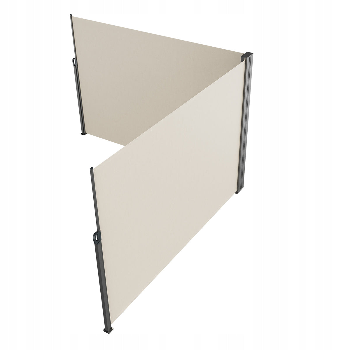 VEVOR SIDE AWNING 200X600 CM PREMIUM WATERPROOF POLYESTER FABRIC