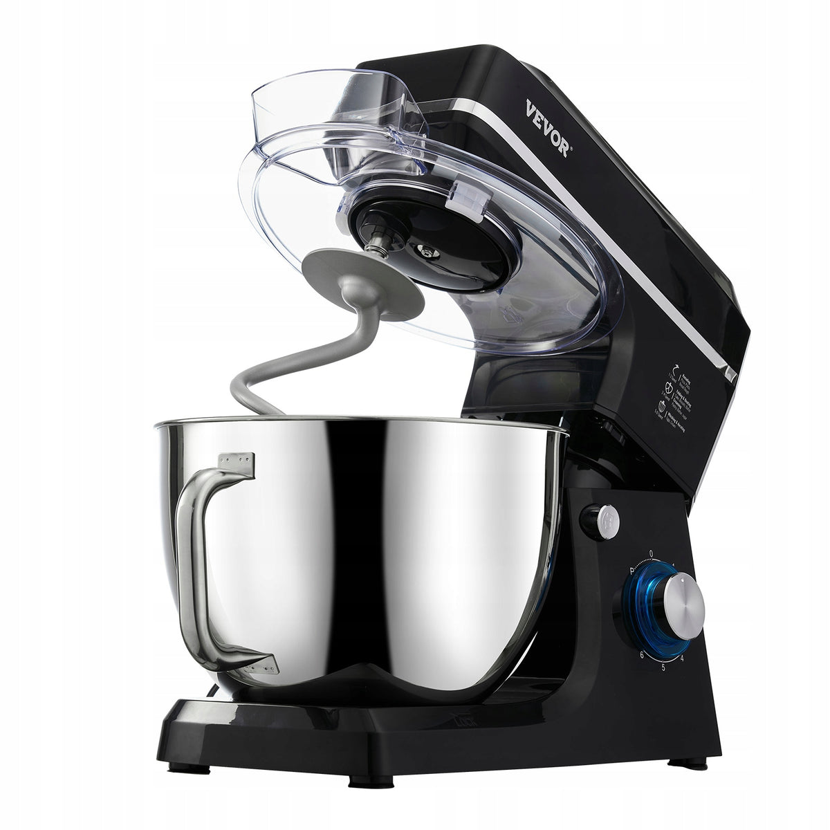 VEVOR 1400W 7.84L 6-SPEED PROFESSIONAL STAND MIXER WITH HEAD