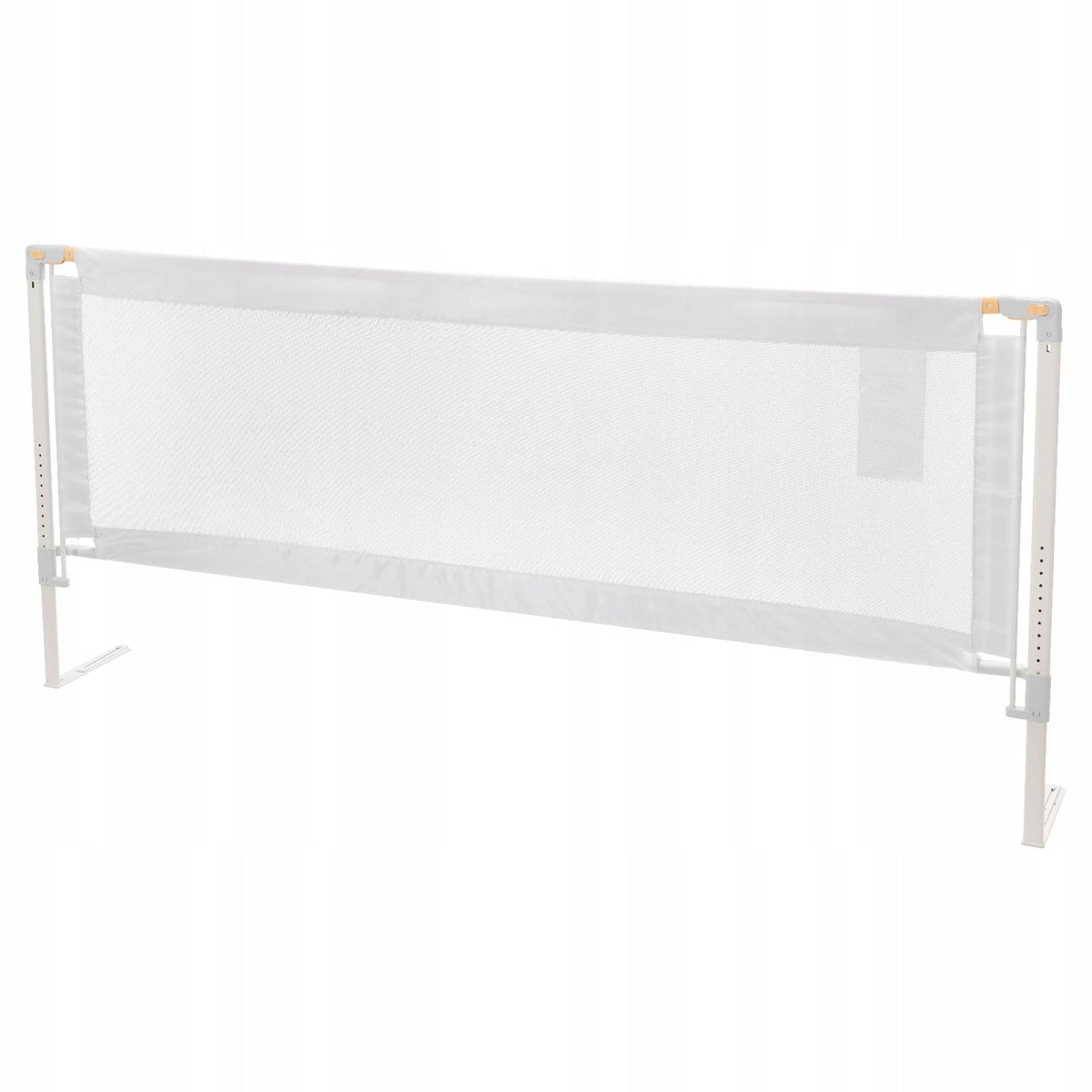VEVOR 3-PIECE CHILDREN'S BED RAIL ADJUSTABLE STRONG GREY