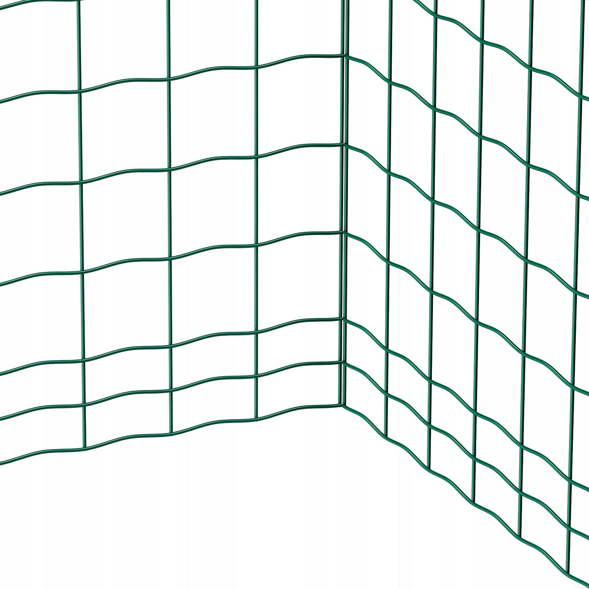 VEVOR GARDEN FENCE 1 X 20 M GALVANIZED WIRE MESH 2.1MM GREEN