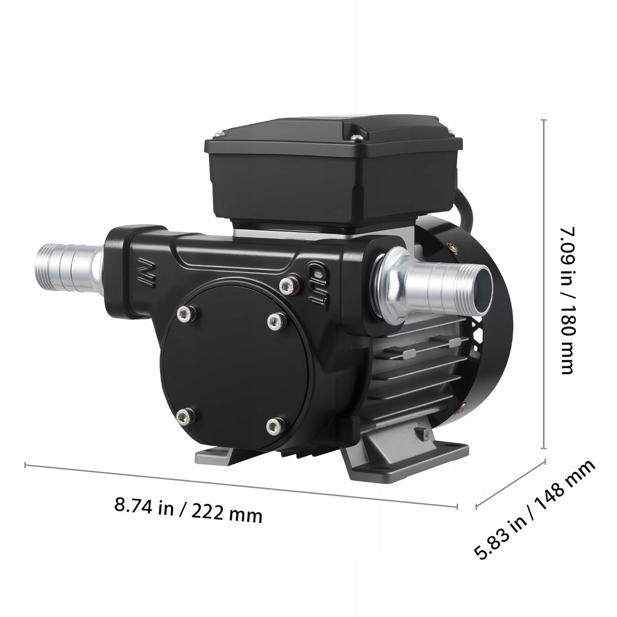 VEVOR 230V AC 60L/MIN 16 GPM HEAVY DUTY FUEL TRANSFER PUMP