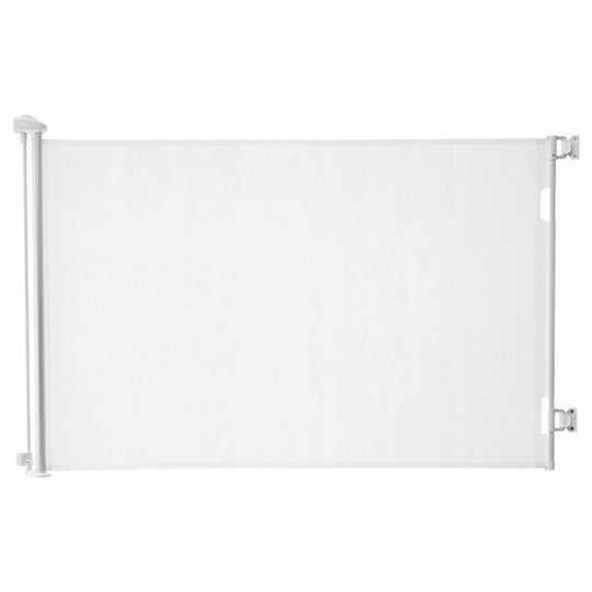 VEVOR FOLDABLE GATE FOR CHILDREN AND DOGS, EXTENDABLE UP TO 145 CM, STRONG, WHITE