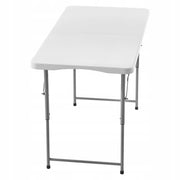 VEVOR FOLDING BUFFET TABLE 122 CM STURDY PORTABLE FOR CAMPING AND PICNIC