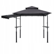 VEVOR BBQ GARDEN GAZEBO 2430X1500X2500 MM TWO-TIER BBQ SHELTER