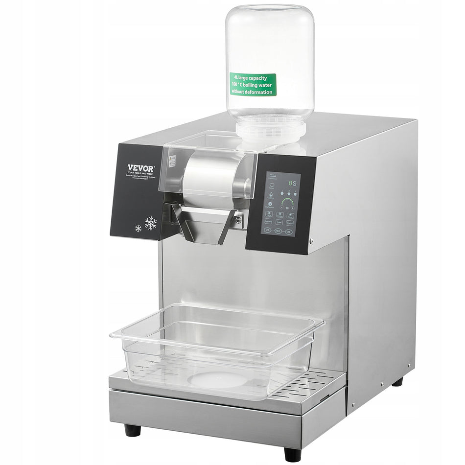 VEVOR COMMERCIAL SNOWFLAKE ICE MAKER 240 KG 700W STEEL