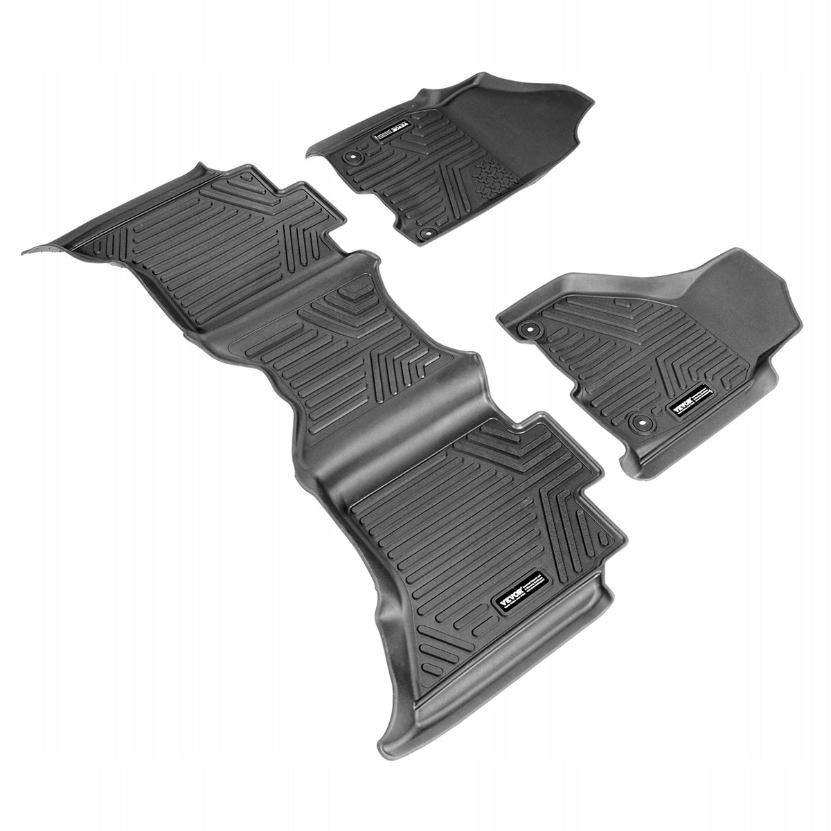 VEVOR CAR FLOOR MATS FOR DODGE RAM 1500 2500 3500 3-PIECE SET