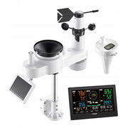 VEVOR WEATHER STATION 7-IN-1 WIFI APP 7.5-INCH DISPLAY STURDY