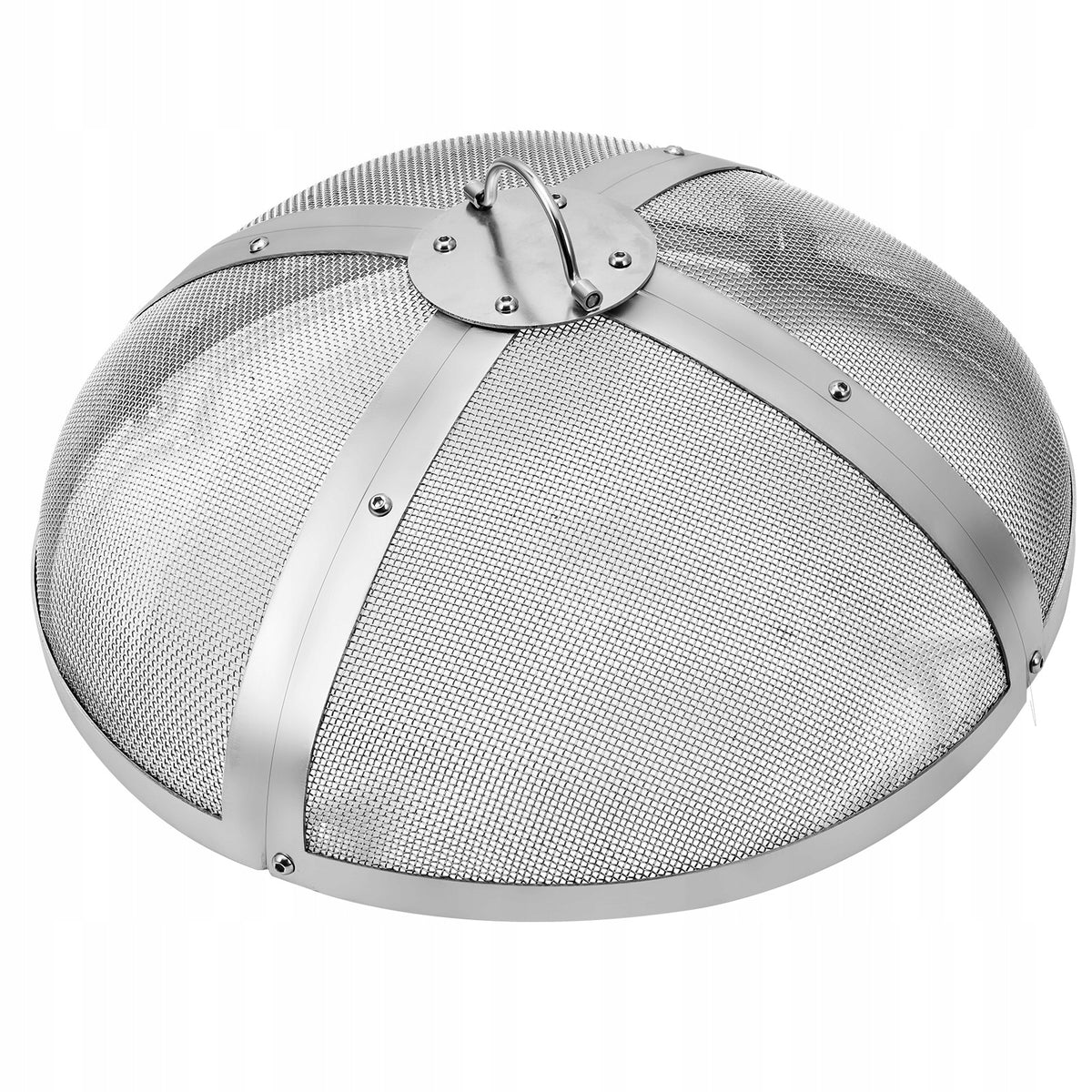 VEVOR FIRE PIT SPARK SCREEN 508MM X 160MM STAINLESS STEEL