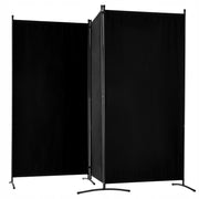 VEVOR 3-PANEL FOLDING ROOM DIVIDER BLACK