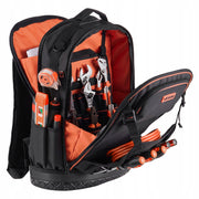 VEVOR TOOL BACKPACK 65 POCKETS HEAVY-DUTY TOOL ORGANIZER BLACK