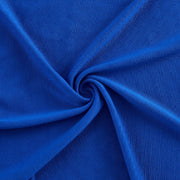 VEVOR CHAIR COVERS 50 PCS ROYAL BLUE ELASTIC WASHABLE