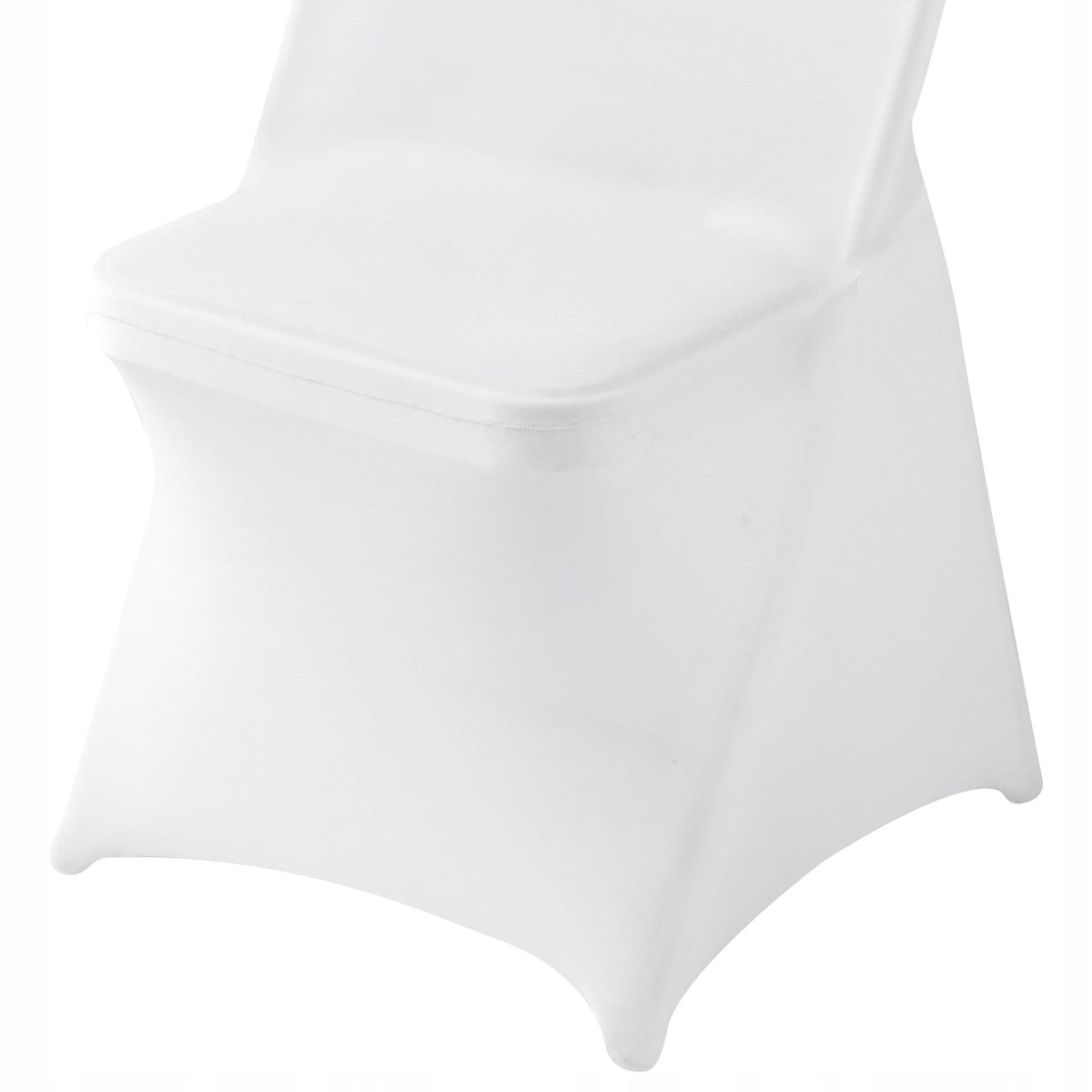 VEVOR CHAIR COVERS 150 PCS ELASTIC WHITE SPANDEX FOR WEDDINGS